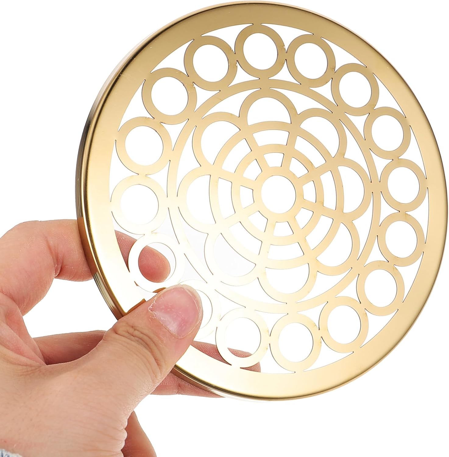 VINTORKY Floral Grid: Flower Frog Tool Arranger for Vase Floral Stems Bouquets Plant Fixation - 3.94 Inch Flower Arrangement Holder for Wedding