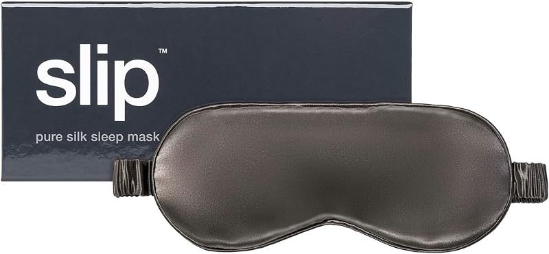 Máscara de dormir de seda SLIP Charcoal