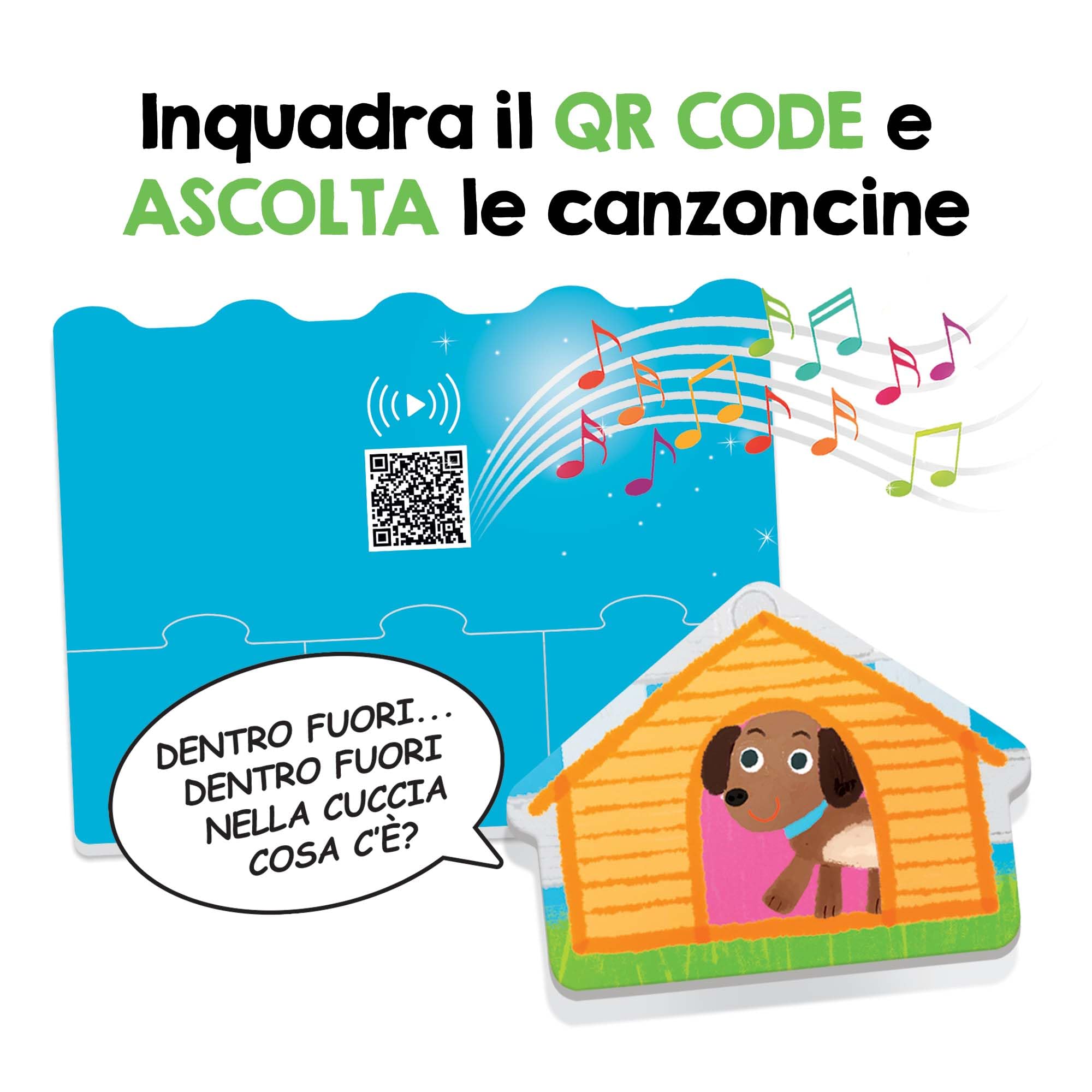 HEADU - Chi Cosa Dove - Giochiamo a Parlare Con Gli Animali! | Giochi Educativi 2 3 4 5 Anni, Sviluppo Linguaggio Bambini, Gioco Didattico, Giochi da Tavolo Bambini, Regalo Bambina, Regalo Bambino