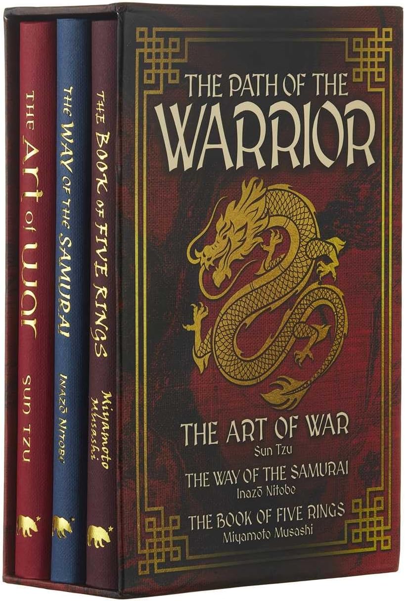 The Path of the Warrior Ornate Box Set: The Art of War, The Way of the Samurai, The Book of Five Rings (Arcturus Ornate Classics)