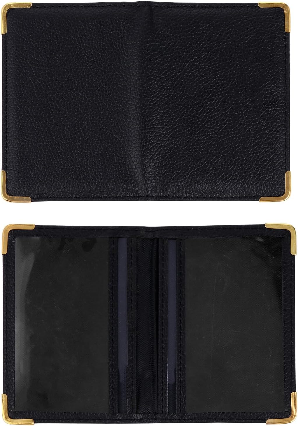 ULTECHNOVO Pu Leather Id Card Holder Travel Protective Cover Sleeve and Certificates