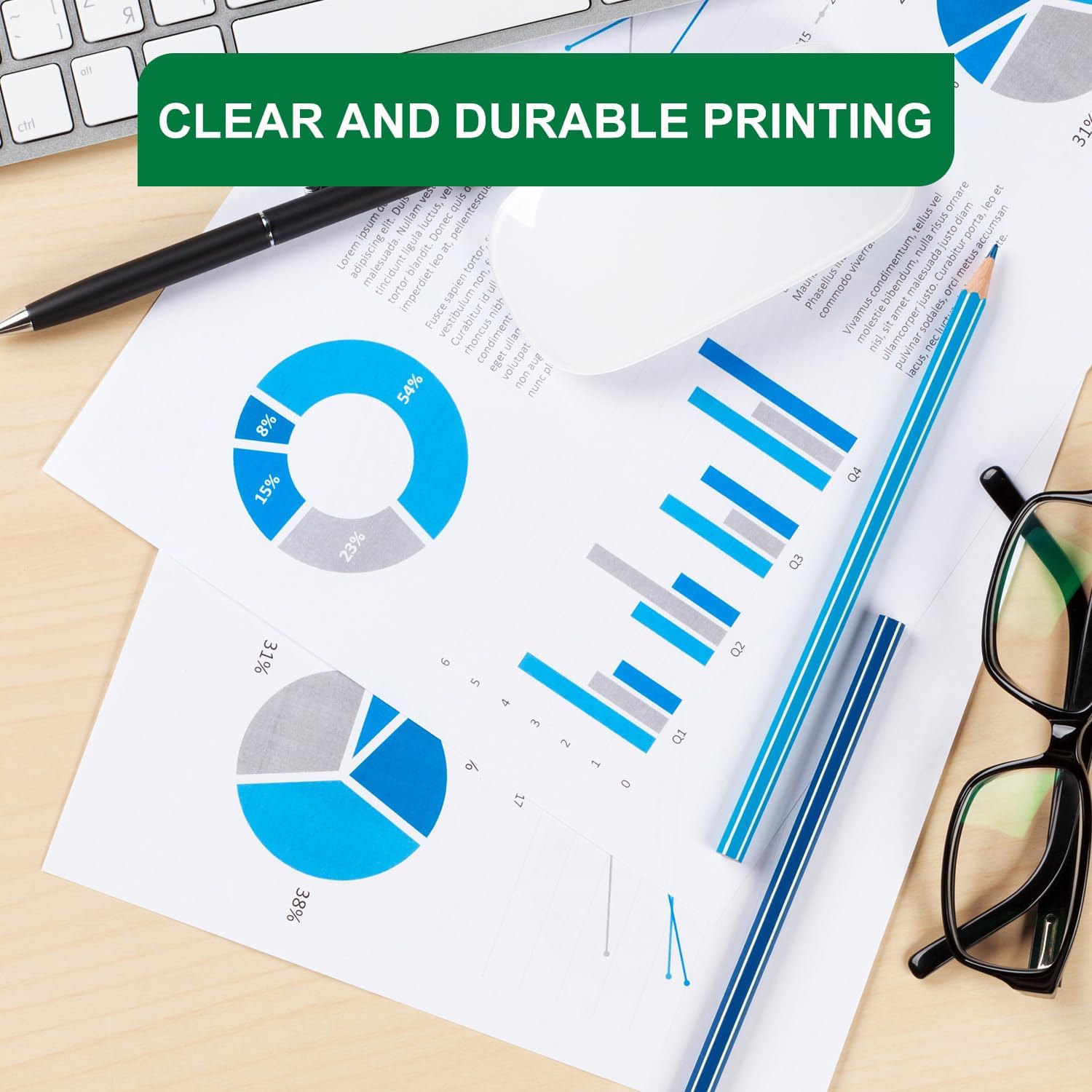 CS317 71B0010 Toner Cartridge Replacement for Lexmark 71B10K0 71B10C0 71B10M0 71B10Y0 for CS317 CS317dn CX317 CX317dn CS417 CS417dn CX417 CX417de CS517 Printer, 4 Pack