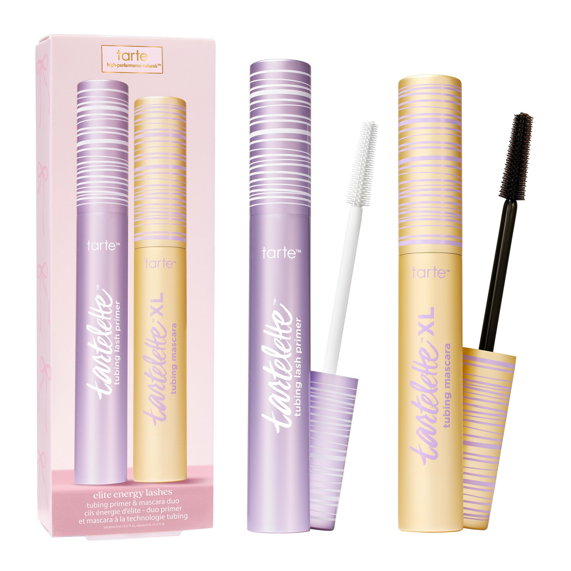 tarte elite energy lashes tartelette tubing primer & tubing