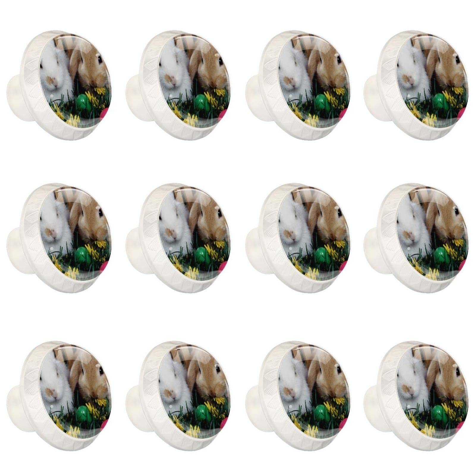 Poignées de tirage en verre de qualité supérieure pour buffet chic
