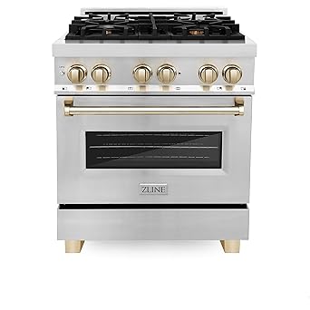 ZLINE Autograph Edition 30 in. 4.0 cu. ft. Legacy Dual
