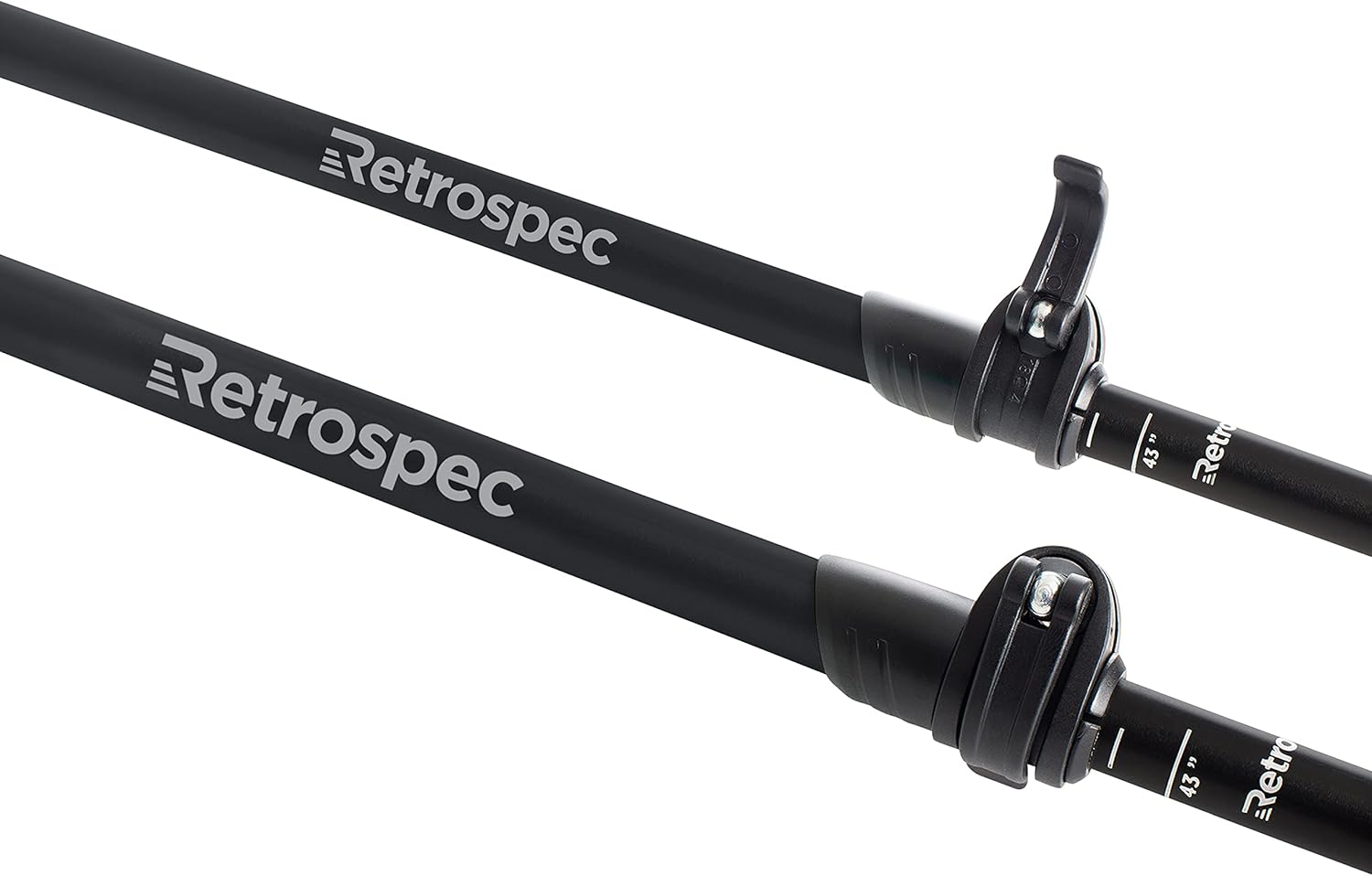 Retrospec Solstice Hiking Poles for Men & Women - Adjustable and Collapsible Lightweight Walking & Trekking Sticks - Aluminum w/Cork or Foam Grip : Sports & Outdoors