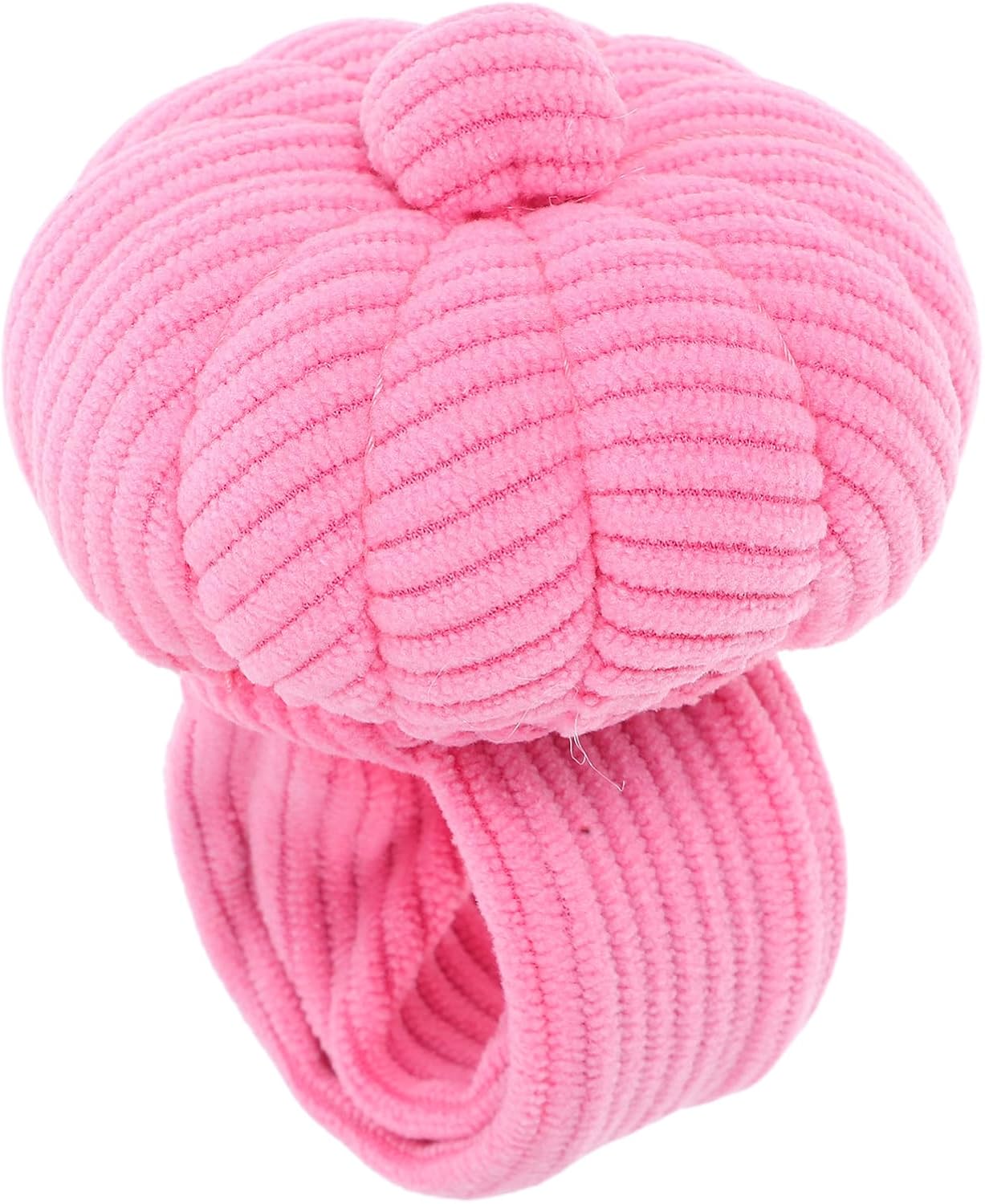 jojofuny Pin Cushion: Corduroy Pumpkin Wrist Pin Cushion Bracelet for Sewing & Quilting - Cute Elastic Band Needle Holder for DIY & Embroidery Projects