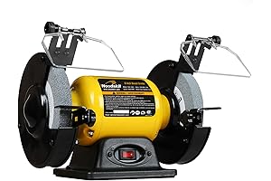 Compact 2.8Amp 1/2HP Bench Grinder for Precise Sharpening