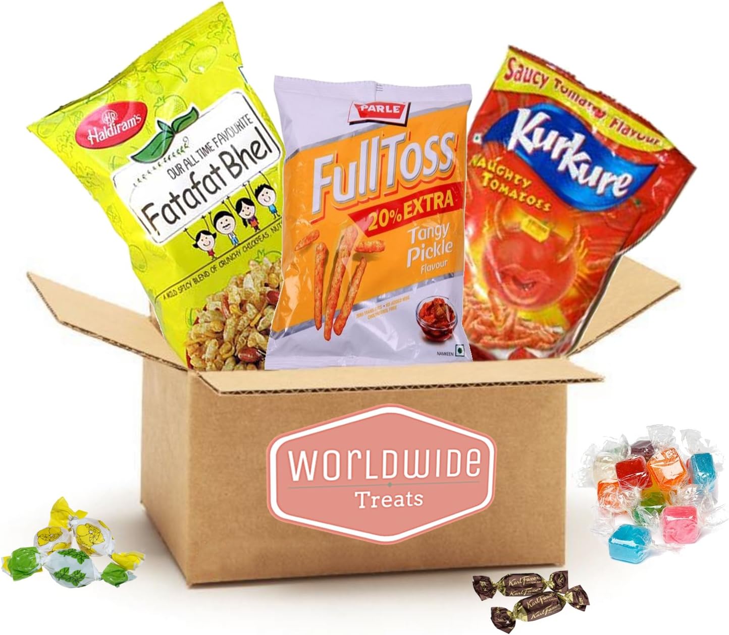 Mini Indian Snack Mix Package by WorldwideTreats