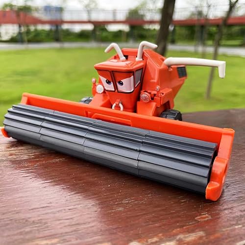 Miniatura 2 de Juego de 4 tractores de coche Decast Frank y auto, modelo 155 fundido a troquel minivehículo, compacto, portátil y coleccionable, juguetes para