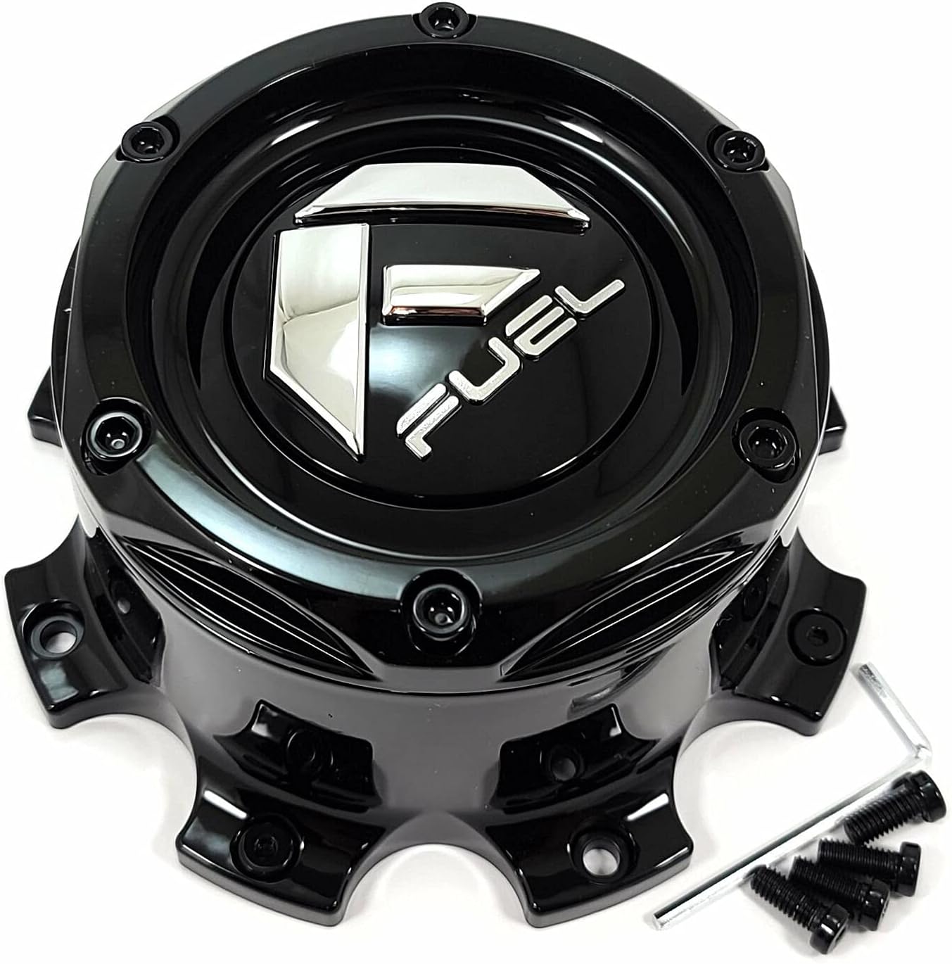 Fuel 1PC FC CAP BOLT-ON (GB/CH) 8X6.5/170 (2.51) - 1004-08TGB