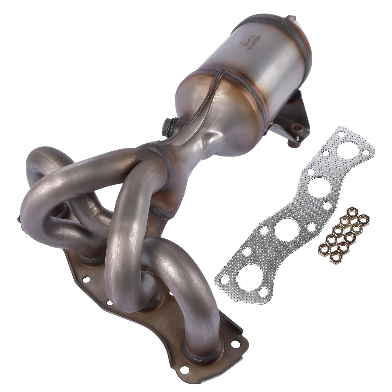 Bisenya Catalyseur collecteur catalytique Remplacement pour C3 C4 1.4 1.6 VTi R56 R57 207 308 1.4 1.6 16V 1609163980 18407563247 18407559332 18407559400 18407568358 18407597626 18407599503 18407603024