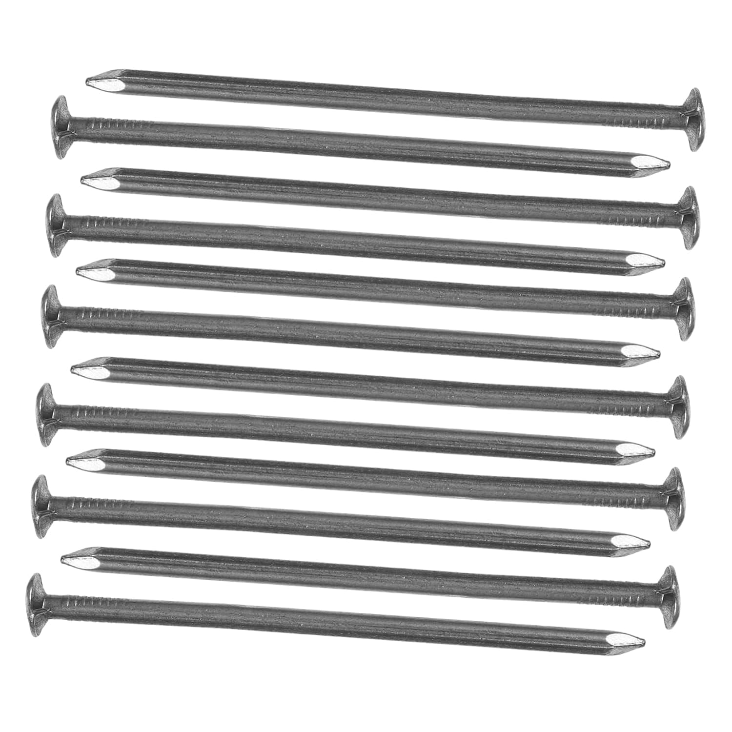 PRETYZOOM Iron Nail Nails for Hanging Pictures Framing Walls Wood Nails Fence Nails Door Nails Fixing Anchors Nails for Door Frame Masonry Nail Hardware Nails Concrete Nail Dark