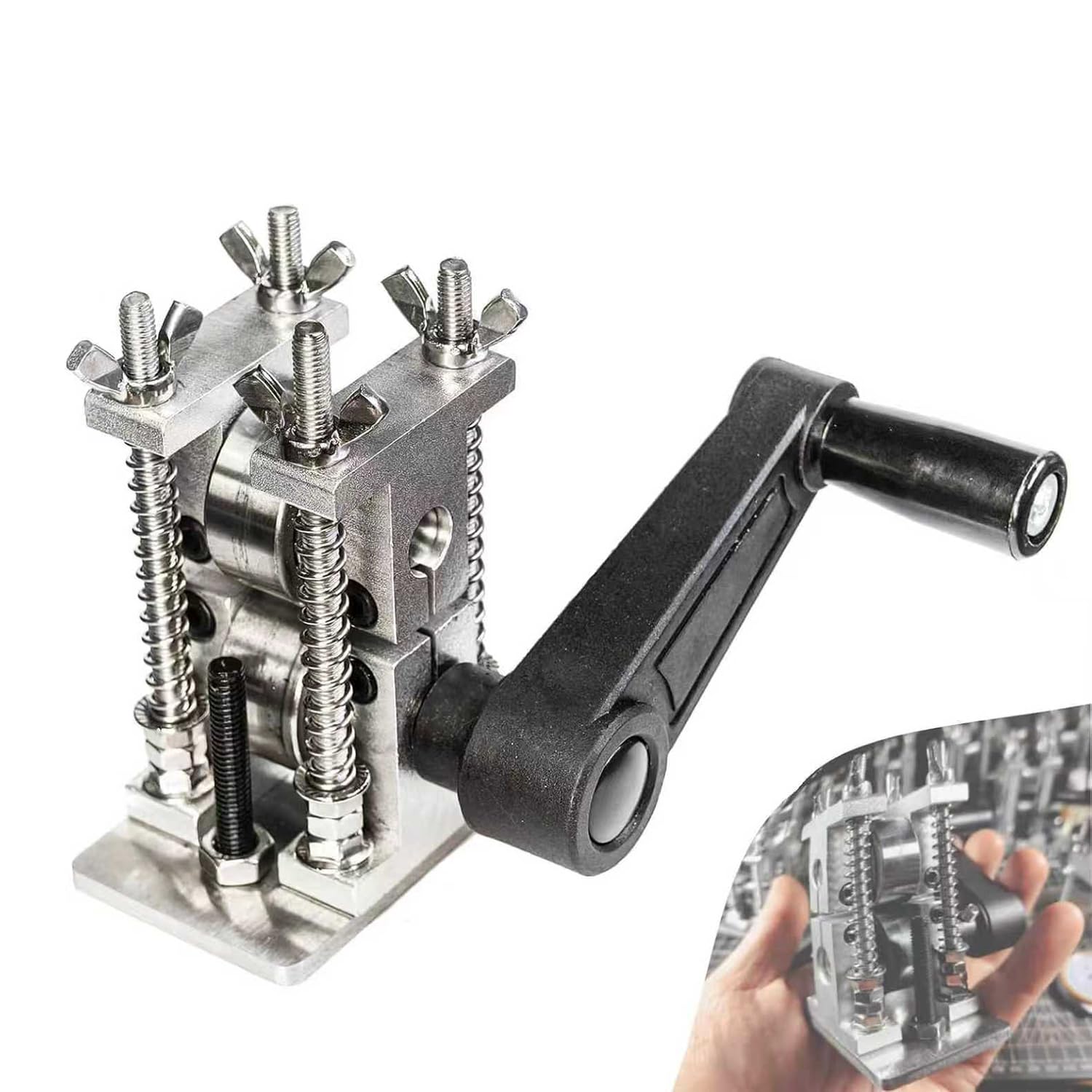 Machine à incruster le laiton et cuivre avec épaisseur réglable pour atelier précieux