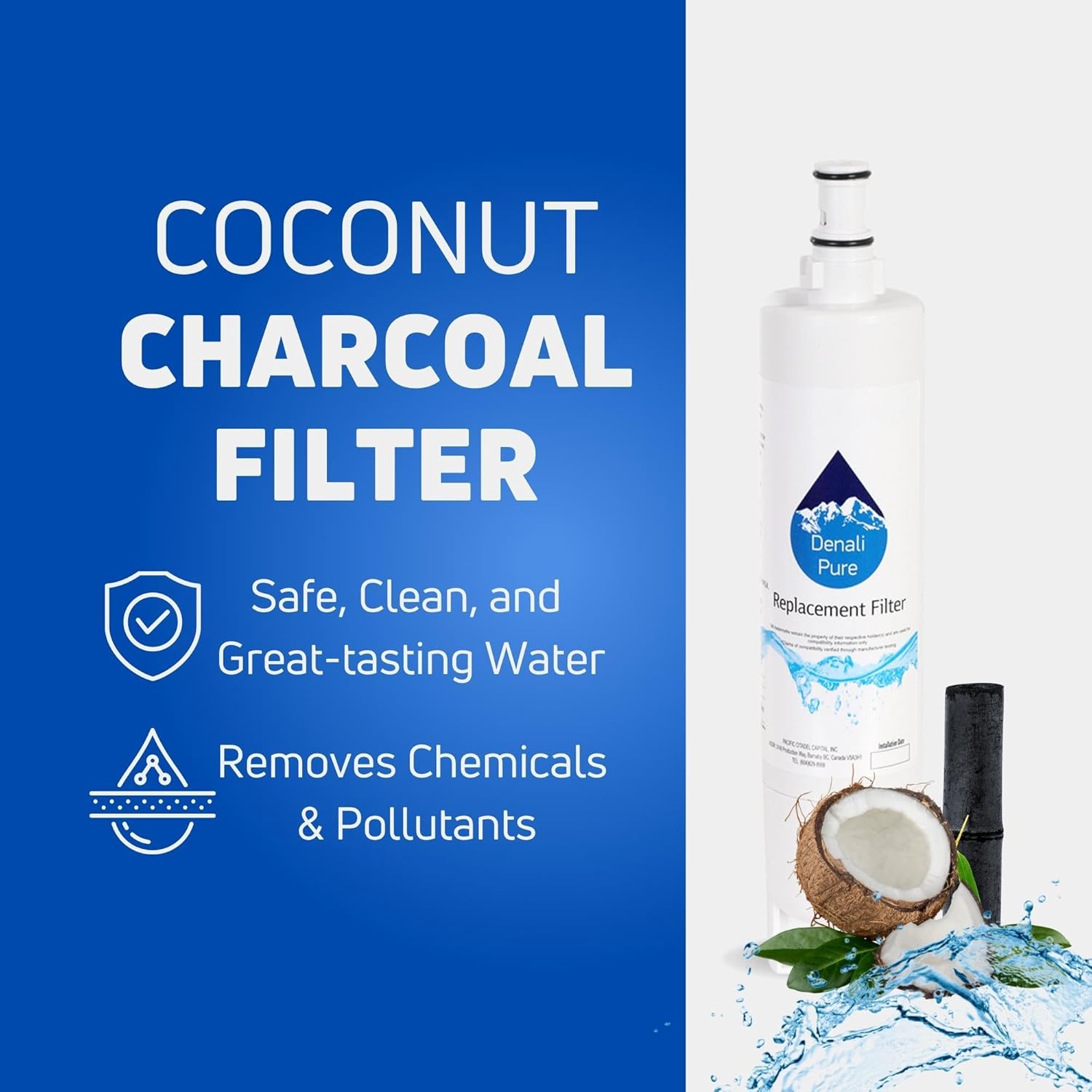Upstart Battery 3-Pack Replacement for Sears/Kenmore 10654546400 Refrigerator Water Filter - Compatible with Sears/Kenmore 46-9010, 46-9902, 46-9908 Fridge Water Filter Cartridge