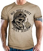 Gasoline Bandit Old School Gentleman Motorcycle T-Shirt