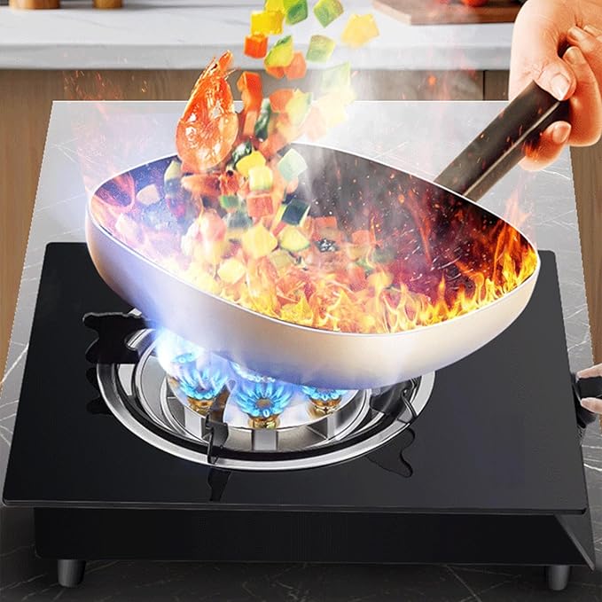 Estufa de Gas 1 Quemador 5.0KW con Vidrio Templado y Protección de Apagado miniatura 2