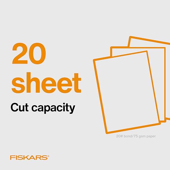 Fiskars ProCision Folding Rotary Bypass Paper Cutter, 12 Cut Length