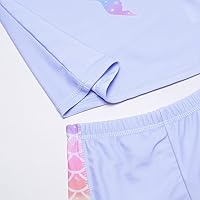 Vista 5 de QPANCY Traje de baño de 2 piezas con protección solar UPF 50+ UV para niñas