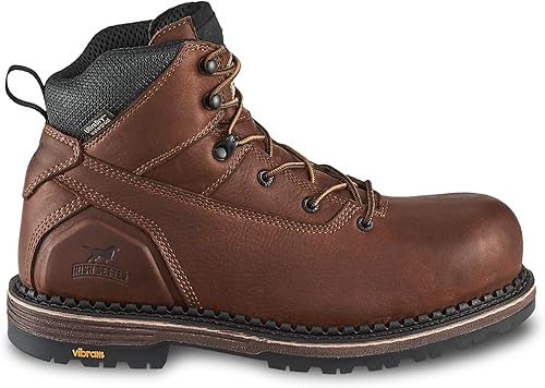 Miniatura 4 de Irish Setter, Edgerton, Botas de trabajo, para hombre, 6 pulgadas, impermeables, punta suave, color marrón