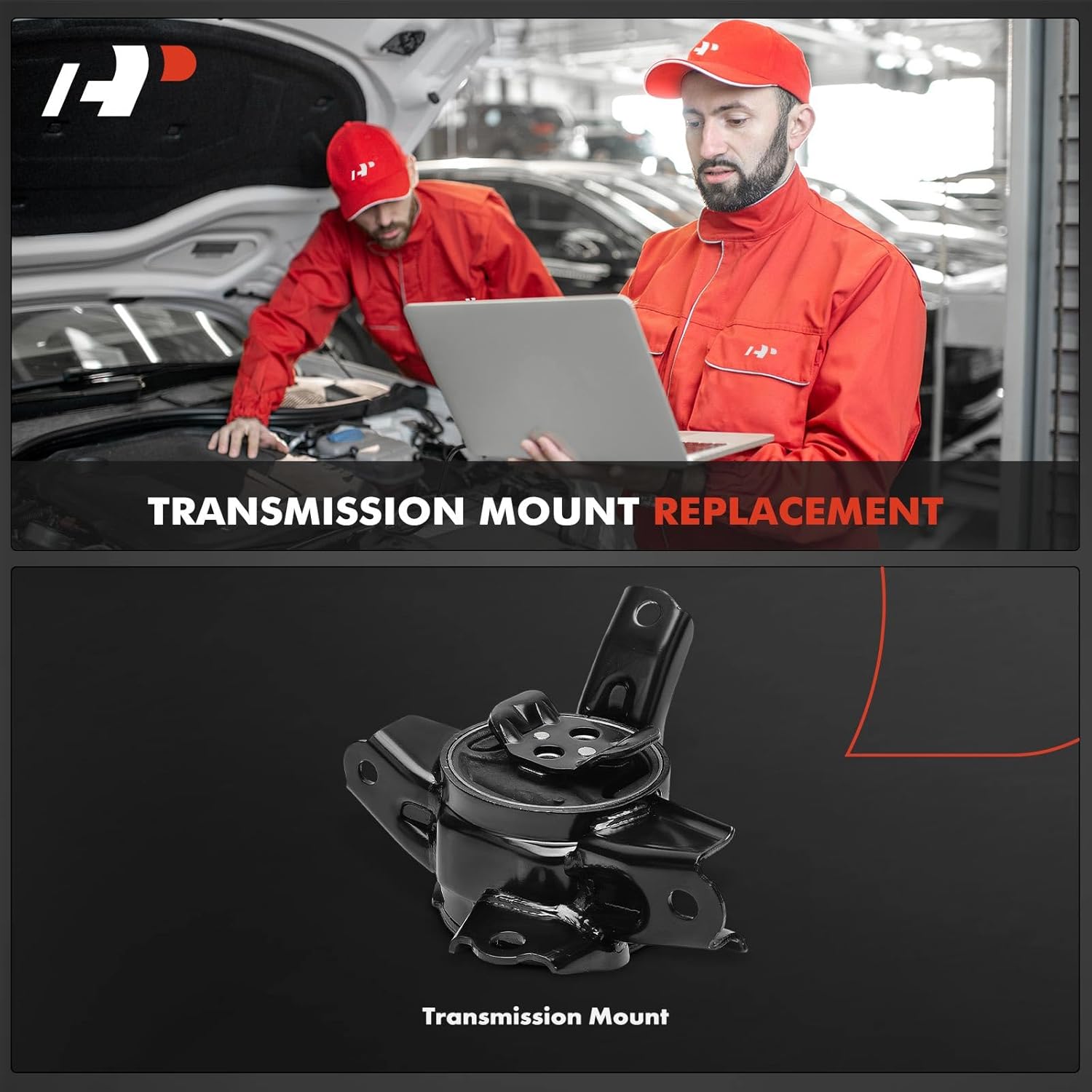 A-Premium Transmission Mount Compatible with Kia Sportage 2014-2016 & Hyundai Tucson 2014-2015, 2.4L, Automatic Transmission