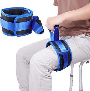 Thigh Lifter Strap (1 Pack),Leg Lifter Strap for Limited Mobility,Pull Up Assistance Belt,Movement - Transfer Device For Limited Mobility, Knee Recovery - For Elderly, Senior & Disabled