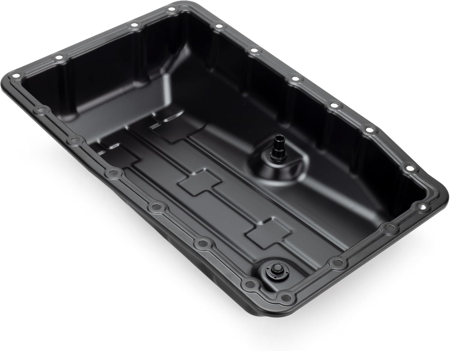 Transmission Oil Pan with Drain Plug Compatible with Toyota Tacoma 2005-2015, Tundra 2005-2014, 4Runner 2004-2018, Sequoia 2005-2009, FJ Cruiser, Land Cruiser & Lexus GX470, LX470