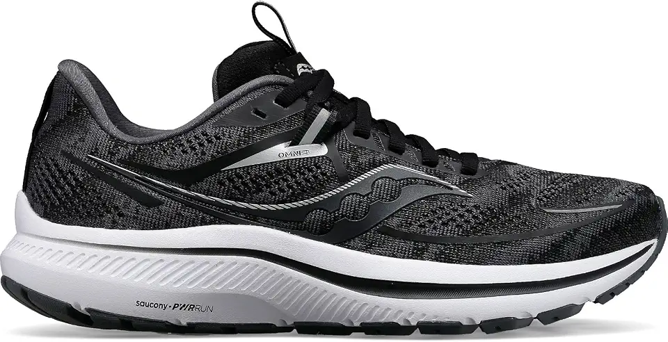 Saucony Mens Running Black White