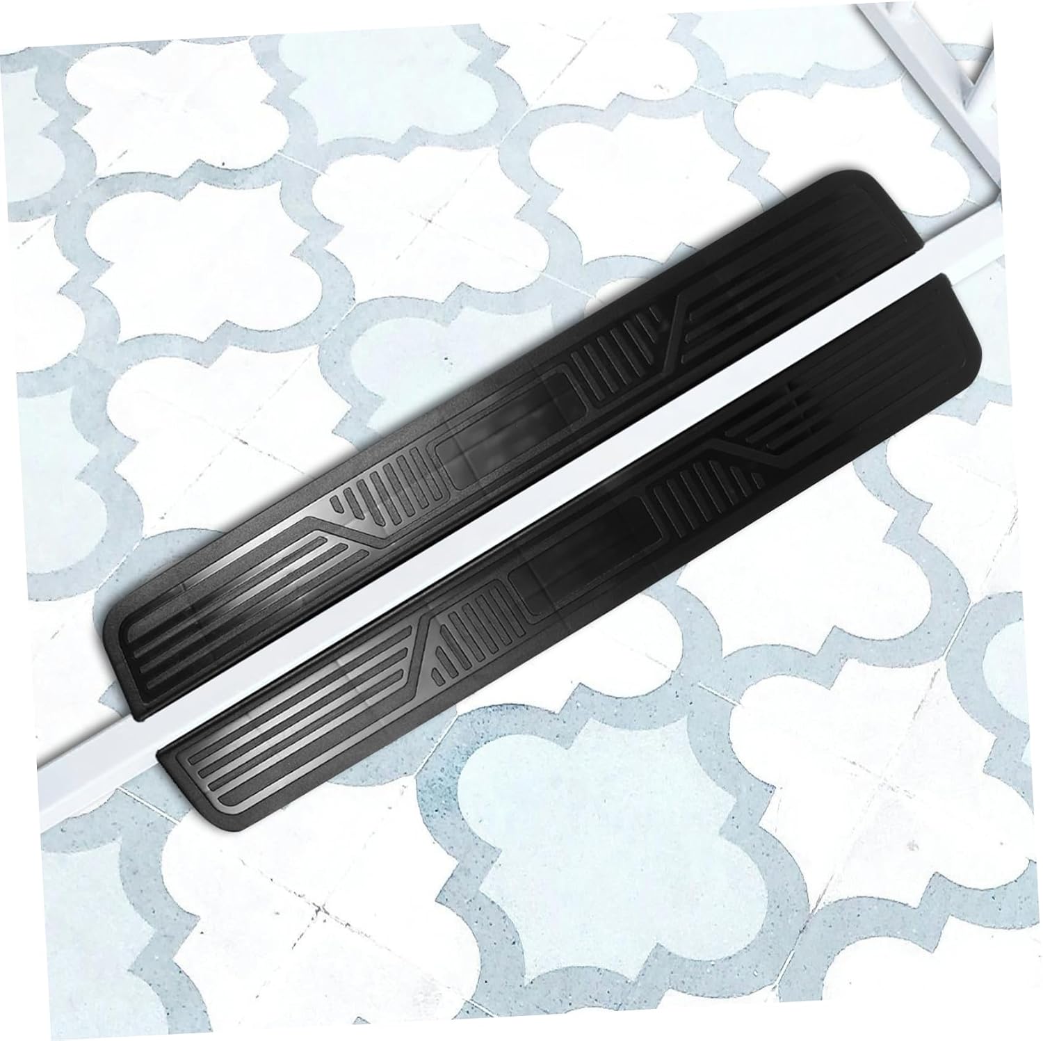 3Pcs Doorway Ramp for Pets and Easy Installation Skid Sill Ramp Durable Design for Indoor Spaces