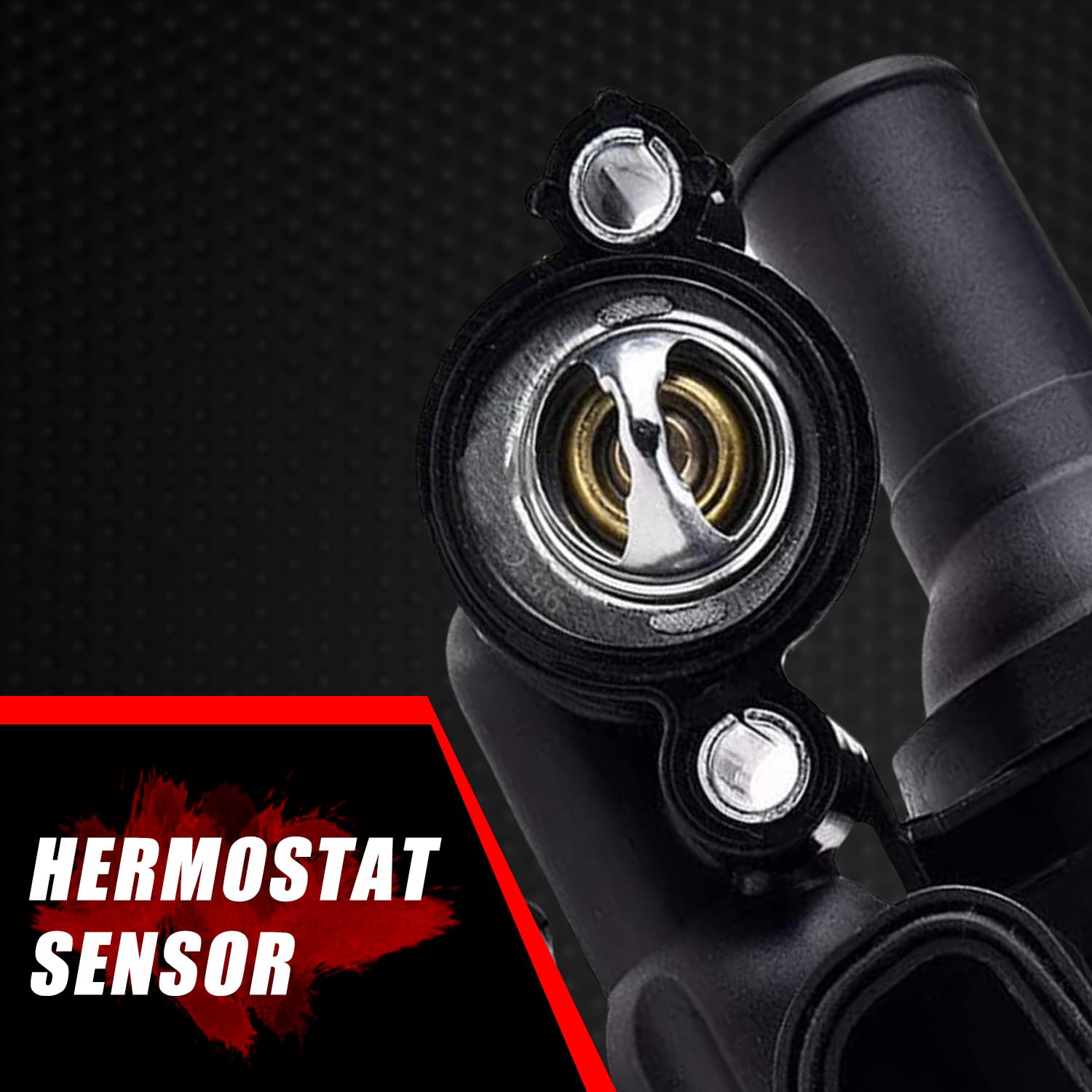 68003582AB Engine Thermostat Housing Assembly Compatible With Chrysler