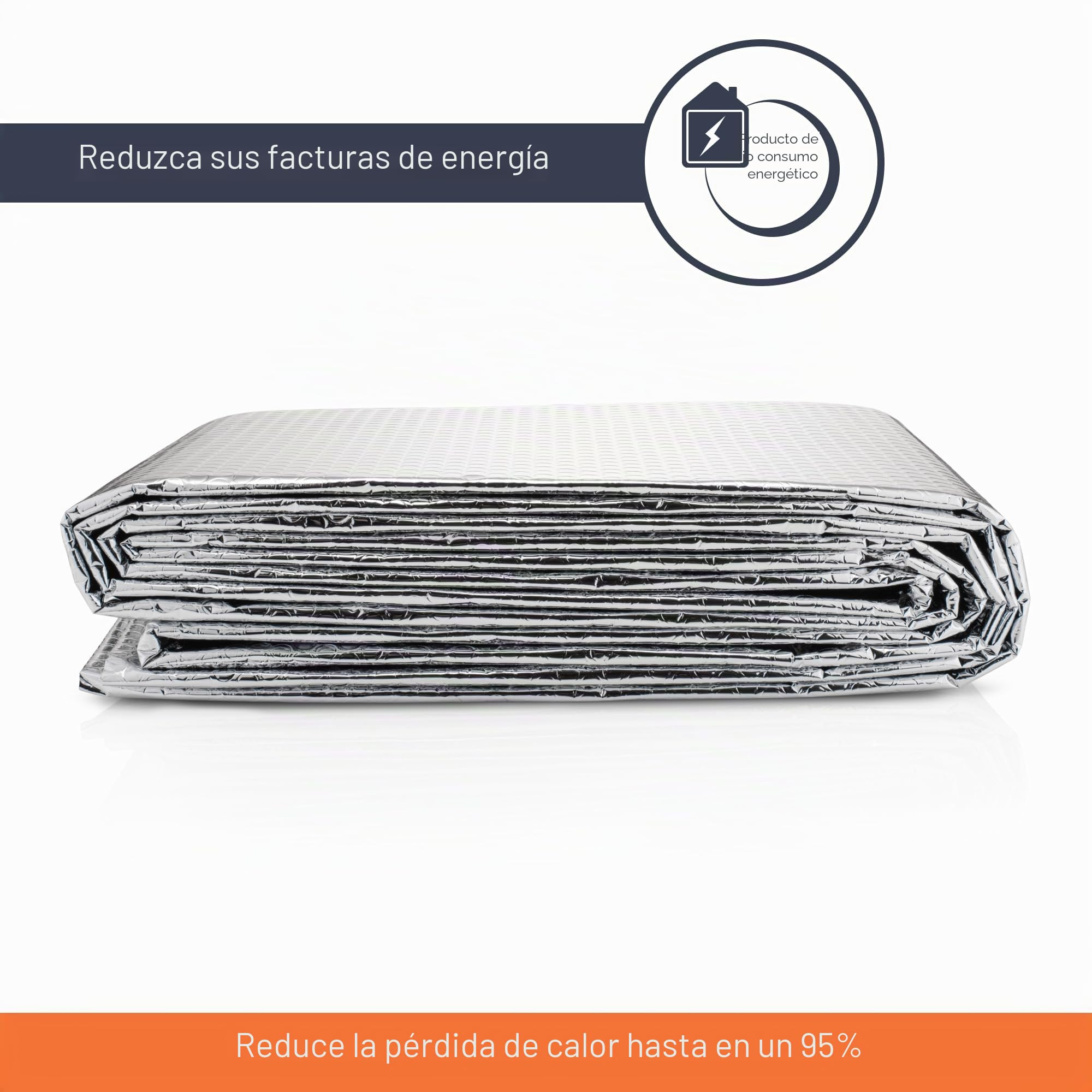 SuperFOIL Radpack, la lámina reflectante de 0.6m x 5m para tu radiador! Aumenta la eficiencia de tu radiador de manera sencilla, y con almohadillas adhesivas incluidas. ¡3mm de grosor!