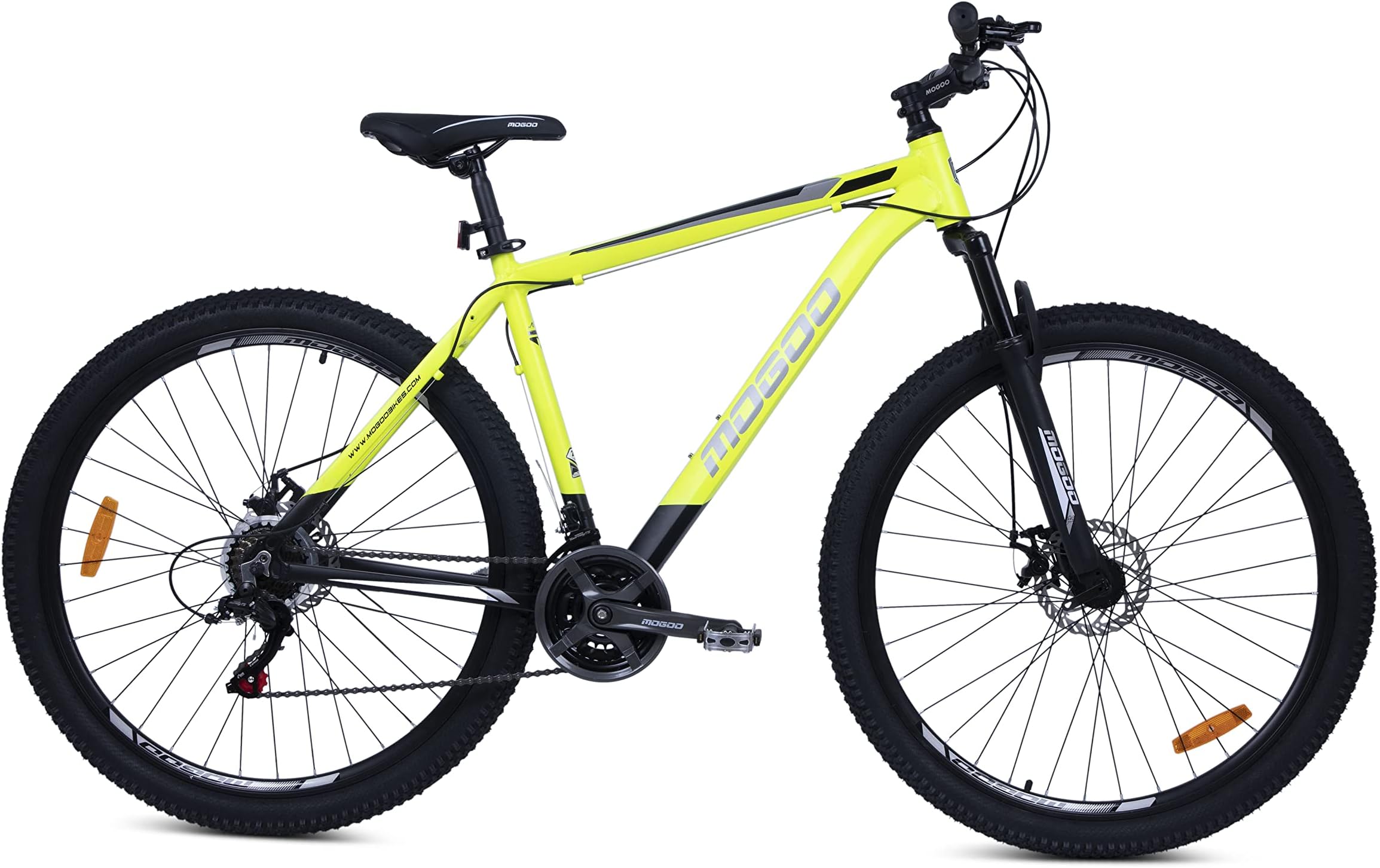 ITG Trench Aluminum Alloy Mountain Bike 29 Inch Tires, 21-Speed Shimano Drivetrain, Bicycle Adult, Mechanical Disc Brakes, Adjustable Seat, 21-Gears, Suspension MTB Cycle for Men Women