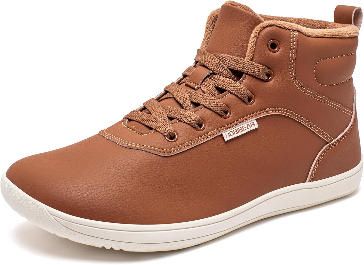 HOBIBEAR Womens Winter Sneakers - Warm Faux Fur Lining