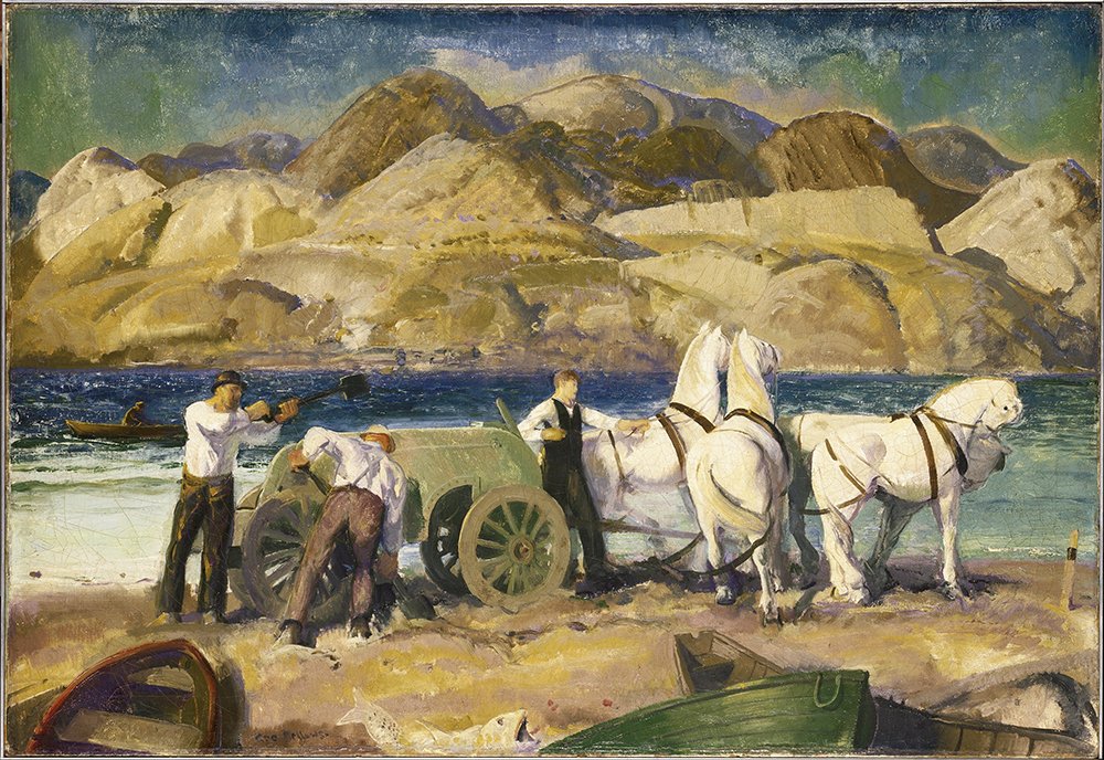 Lámina de George Bellows The Sand Cart pequeña para espacios reducidos 1