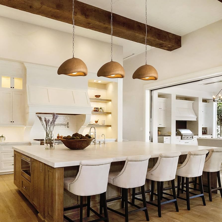 ヴィンテージ風スリッパスタンド JAYMP 60cm Wabi Sabi Pendant Light for Dining Room Kitchen