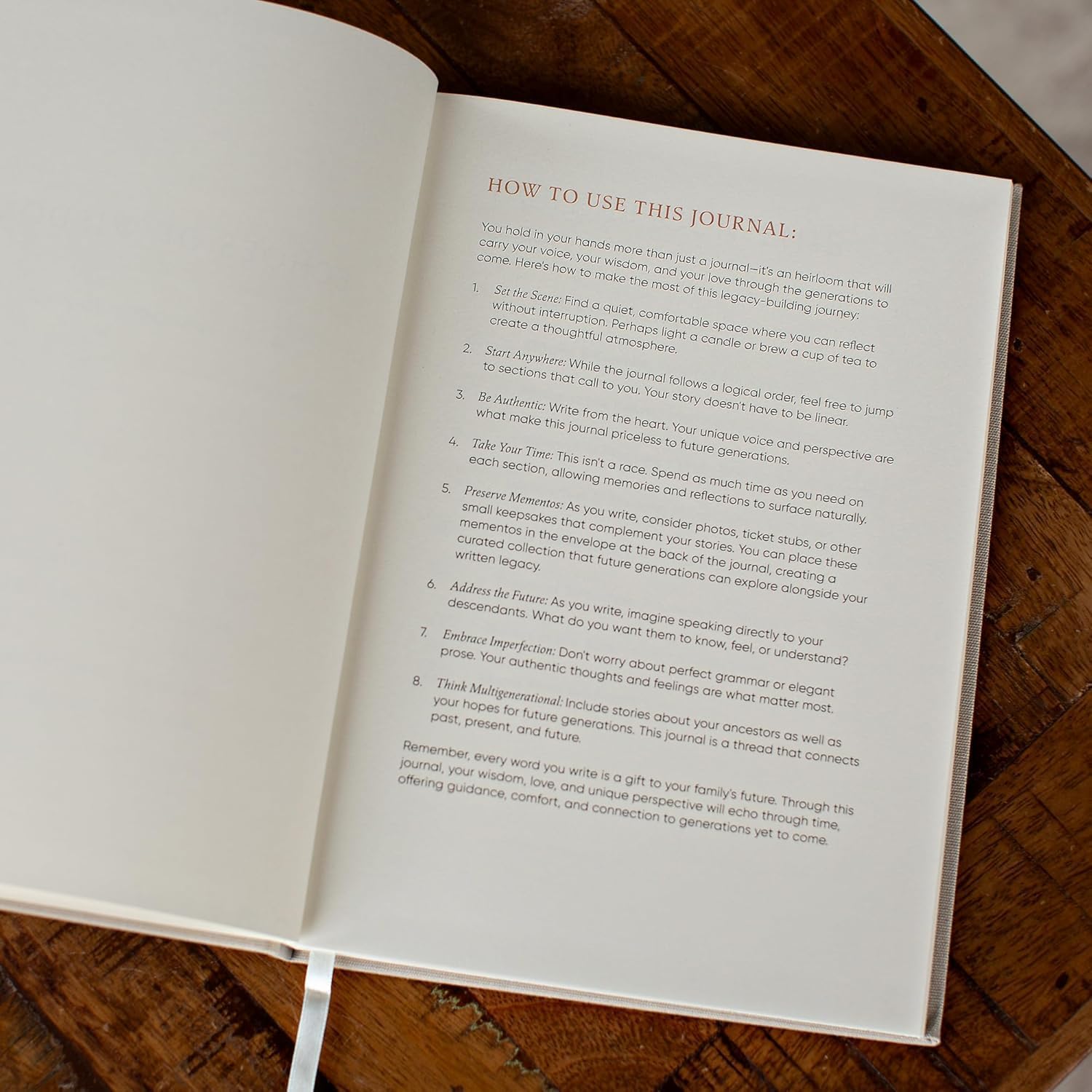 Family Legacy Memory Journal – I Want to Hear Your Story Keepsake for Capturing Stories, Heritage & Traditions with Guided Prompts | Ideal Gift for Mom, Dad, Grandma & Grandparents - Image 5