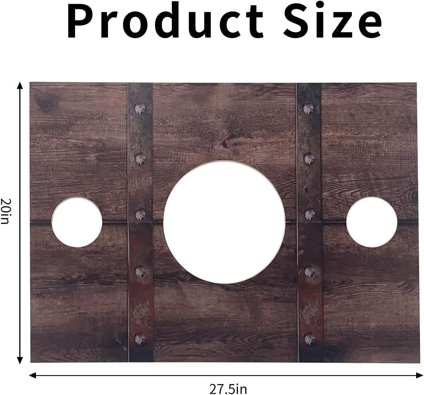 Medieval Party Decorations, Stockade Photo Prop