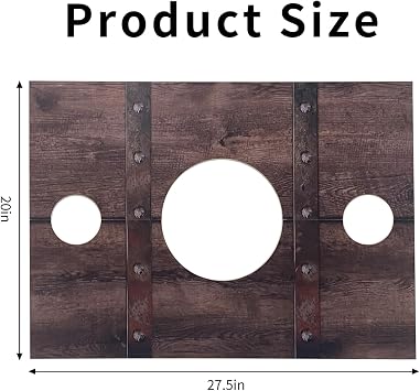 Medieval Party Decorations, Stockade Photo Prop