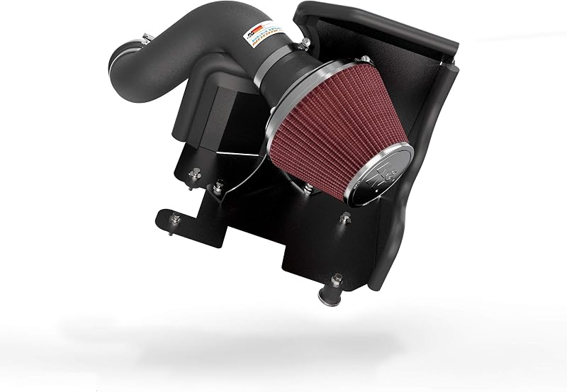 Kit de admissão de ar frio K&N 69-5301TTK com filtro de alto fluxo para Kia Optima e Hyundai Sonata – 1 unidade