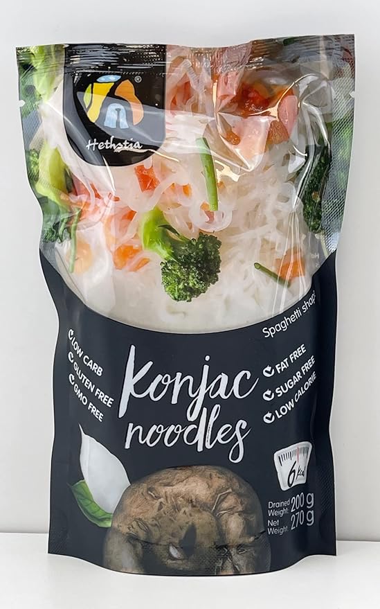 Hethstia Shirataki Konjac Noodle - Espagueti Alternativo Sin Carbohidratos miniatura 2