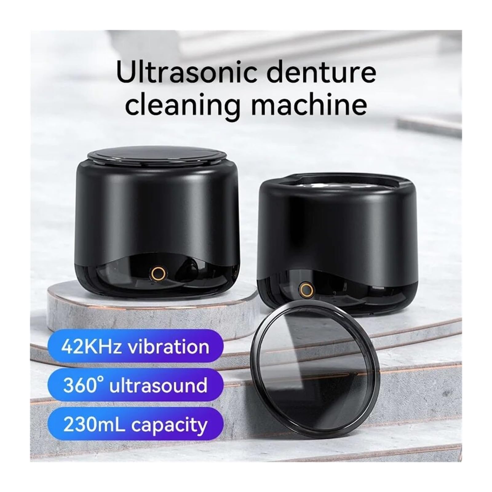 Pulitore ad ultrasuoni for Protesi Dentarie 42-45KH Macchina for la Pulizia ad ultrasuoni Professionale for Tutti i Gioielli, Orologi e lavatrici domestiche