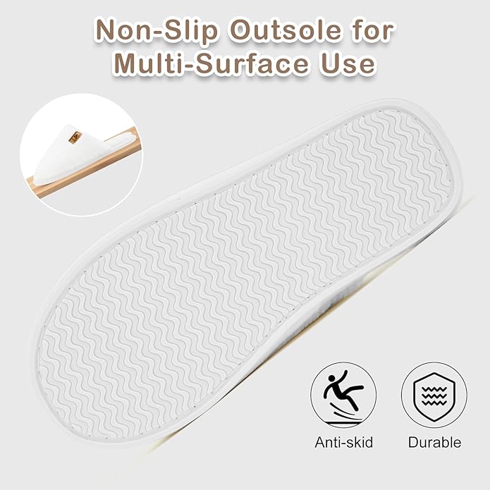 Pantuflas de Mujer ANLUKE con Memoria Espuma y Suela Antideslizante miniatura 6