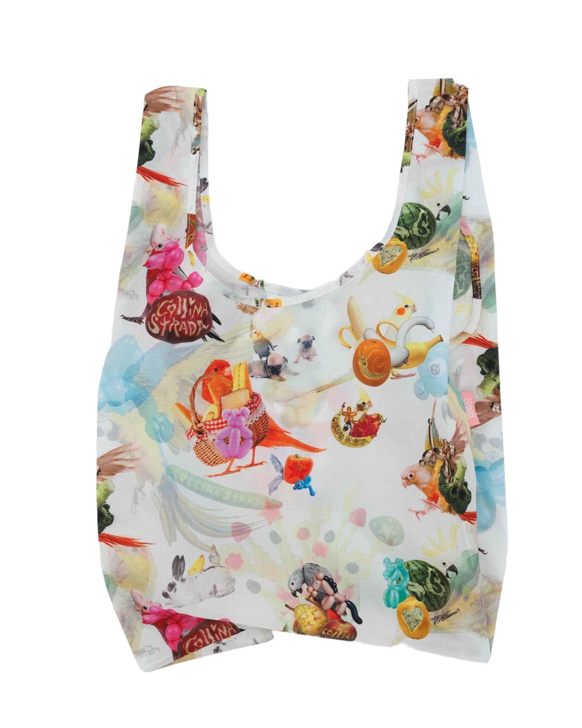 BAGGU × Collina Strada コラボ 犬柄エコバッグ BAGGU × Collina