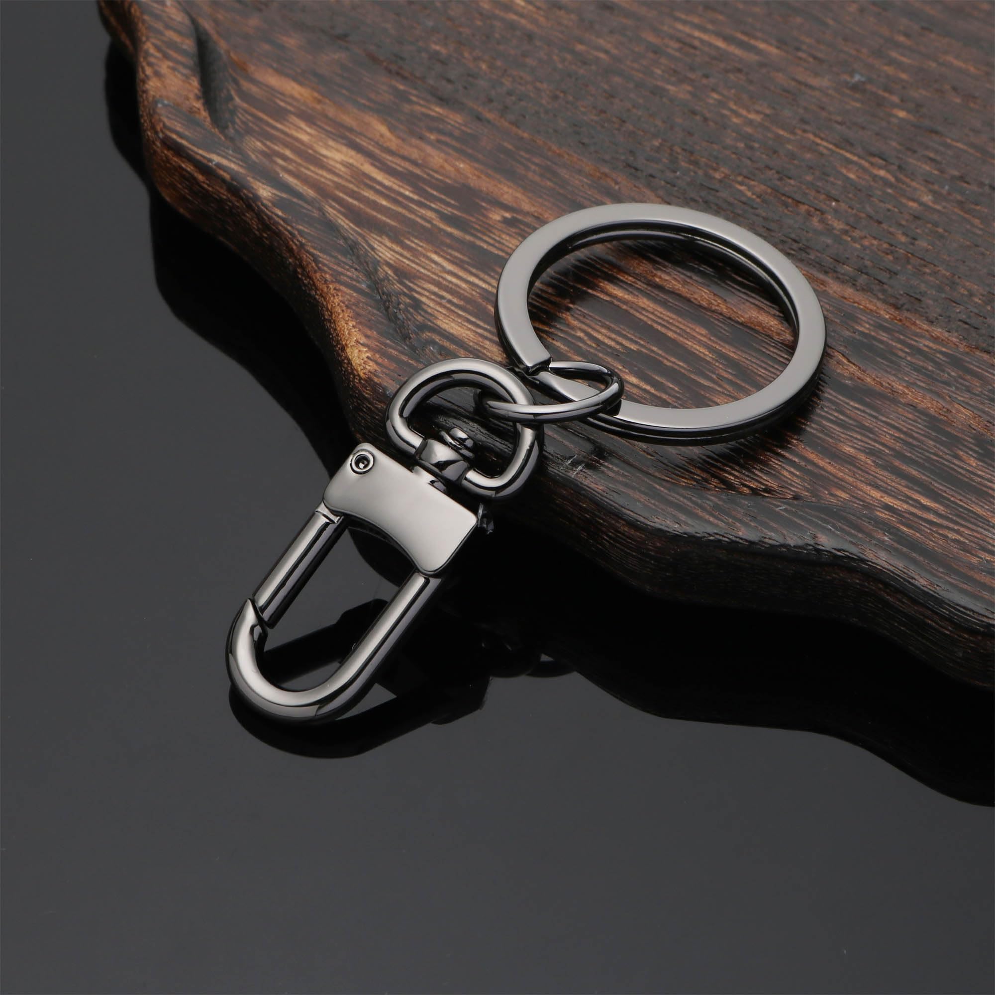 Amazon.com: Purse Key Charm Key Ring Clasp Black Tone for Handbag