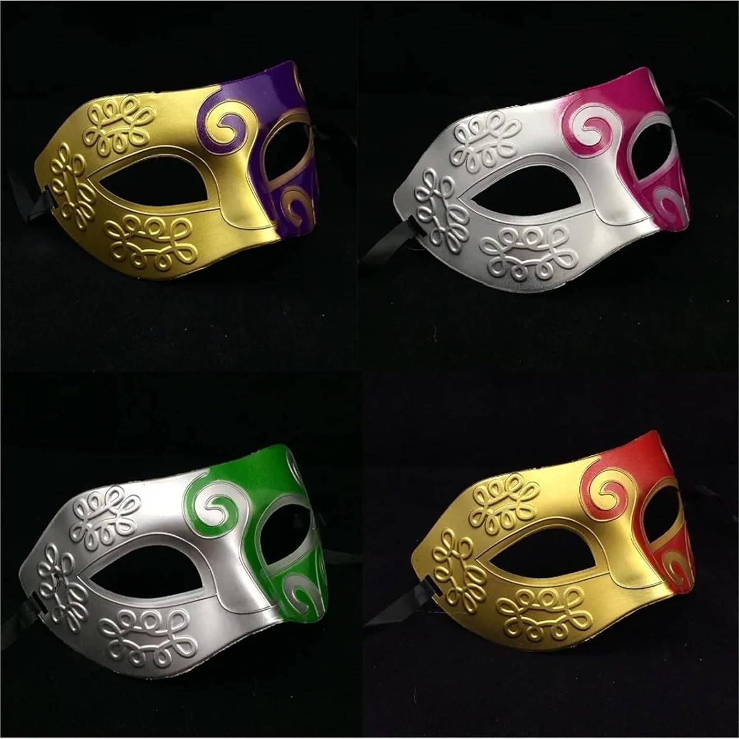 Masquerade Ball Masks Unisex Retro Masquerade Mask Costume Party Accessory Pack of 16 for Festive Events Decorative