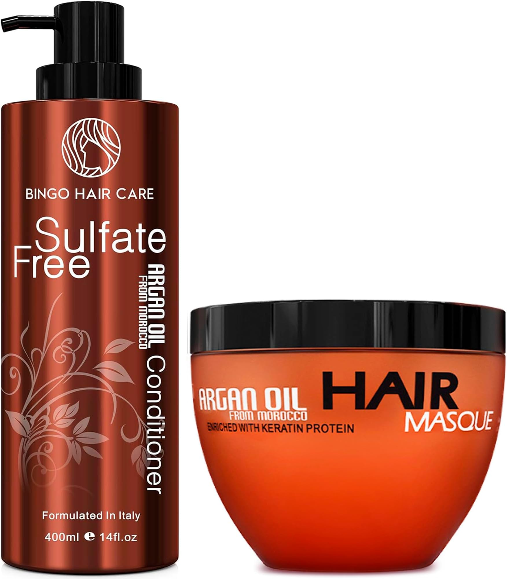 Moroccan Argan Oil Conditioner and Moroccan Argan Oil Hair Mask