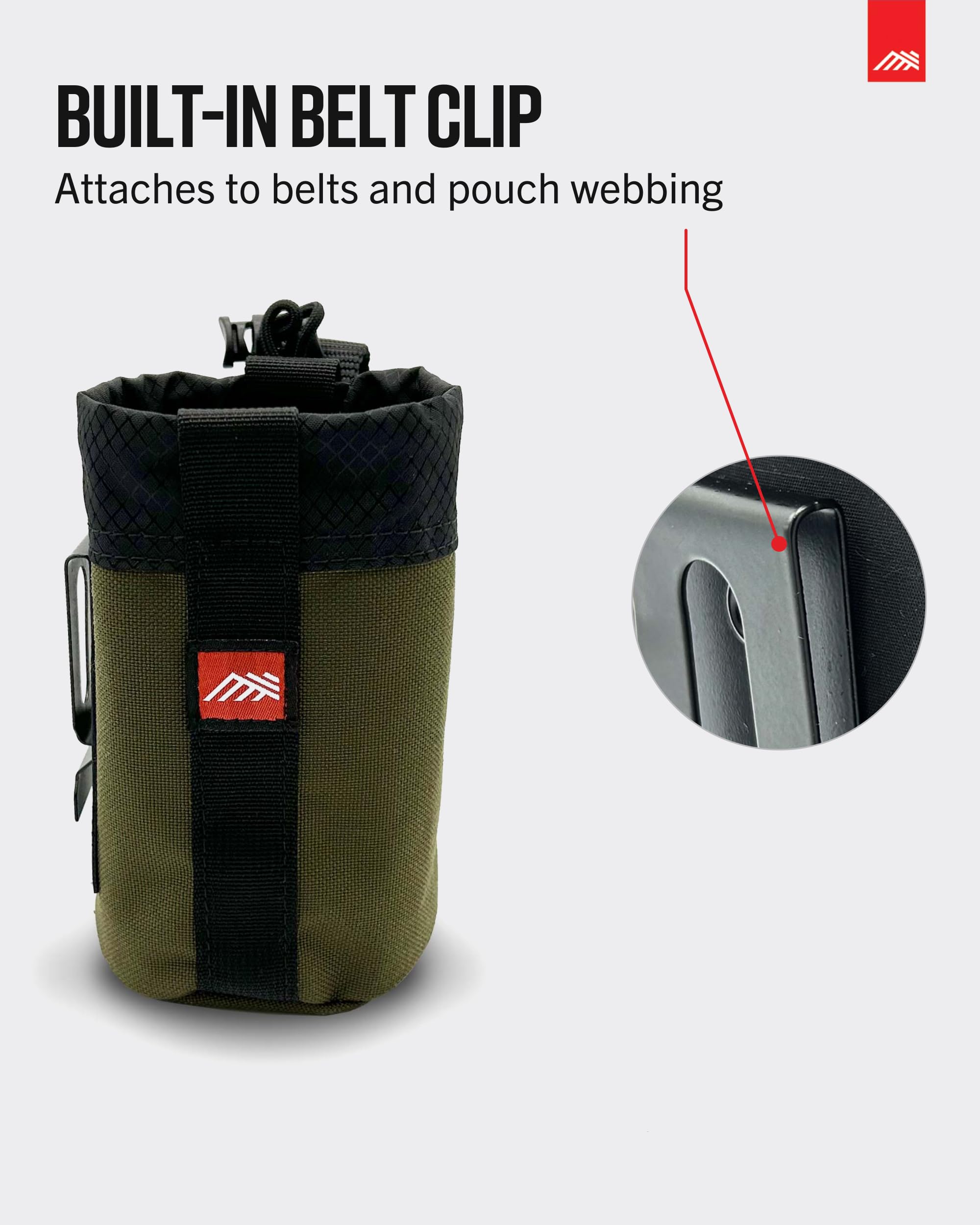 Diamondback Mini Sax Tool Pouch with Belt Clip, Ranger | B2B