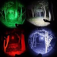 Vista 3 de Módulo de luz roja original luz verde luz blanca IR850 LED para linternas de caza KL41Plus (módulo de luz LED verde)