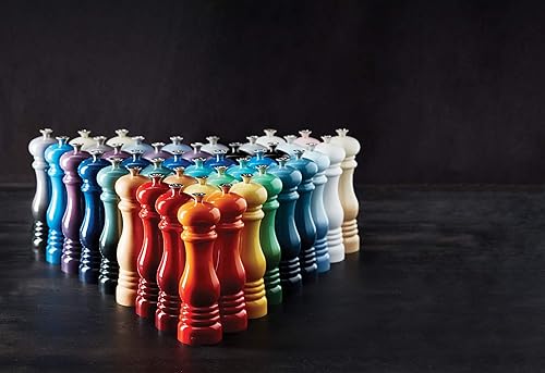 Miniatura 3 de Molinillo de pimienta Le Creuset of América, 8 pulgadas, color blanco, Ostra