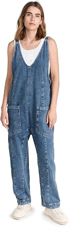 Free People Womens High Roller Jumpsuit
